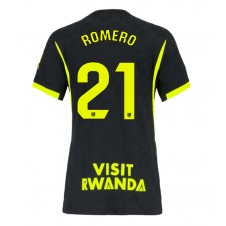 Atletico Madrid Cristian Romero #21 Bortatröja Dam 2026-27 Korta ärmar